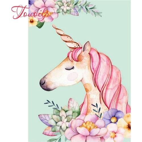 Unicorn paper,5d diy diamond painting unicorn cross stitch 3d diamond embroidery kit diamond mosaic Home Decor wall art painting