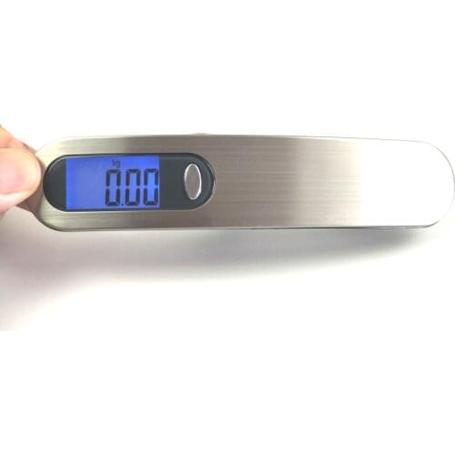 Household Portable Portable Electronic Scale 50kg Hook Shopping Mini Scale Express Parcel High Precision Stainless Steel Scale