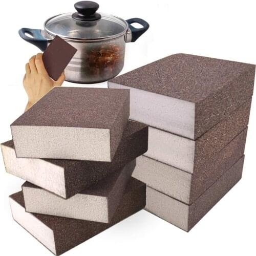 8 Pack Sanding Sponge,Washable and Reusable Sanding Block for Kitchen Cleaning,Woodworking Polishing