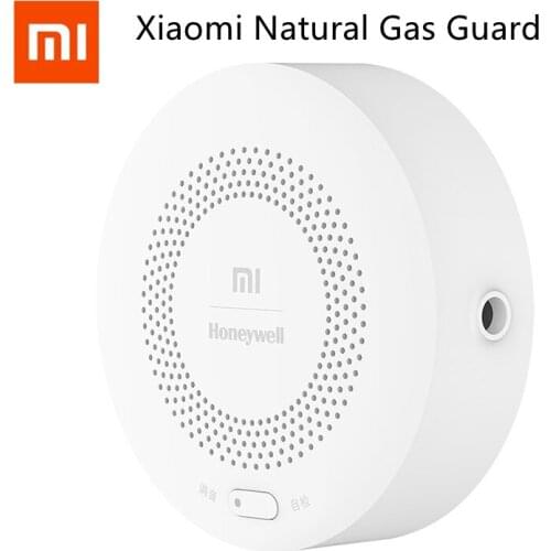 Original Xiaomi Natural Gas Detector Alarm Sensor Built-in Bluetooth Gateway Home Security APP Control Works with Mijia App