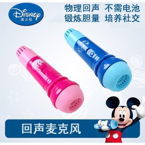 Original Disney Princess Mickey Mouse Echo Microphone Echo Microphone Children Learning Music Toys
