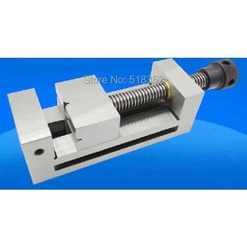 QGG50 Precise Manual Flat / Plain Vice +-0.005mm Accuracy / Flat Nose Pliers Jig Tools for EDM Wire Cutting Machine, Grinding