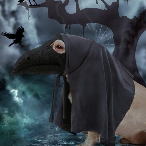 Halloween Decorations Pet Halloween Costume Decorative Breathable Funny Beak-shaped Mouth Sets Funny Pet Cloaks Pet Supplies