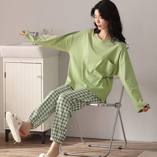 Womens Pajamas Set Ice Silk Like Sleepwear Female Leopard Button-Down Light Nightie Shirt Style Leisure Home Clothes Nightwear
