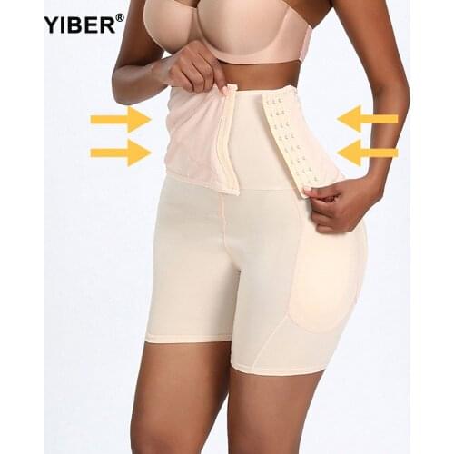 Women Butt Lifter Shapewear Waist Body Underwear Shaper Pad Fake Buttocks Lingerie Butt Hip Enhancer Fake Shapwear Brief Push