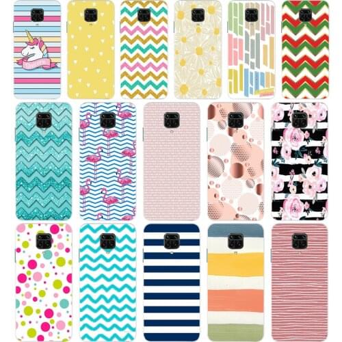 109AA Stripes gift Soft Silicone Tpu Cover phone Case for Xiaomi Redmi 9 9A Note 9 9 Pro MI 9 SE Lite case