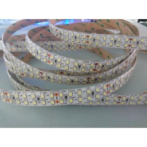 5m 240LEDs/m double row IP65(waterproof by silicon coating) 3528 SMD 24V flexible light