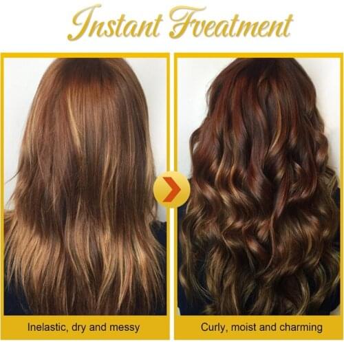 50ml Elastin Curl Enhancer Long-lasting Moisturizing Hair Styling Product Anti Frizz Volumizing Gel Curly CreamHair Care airwrap