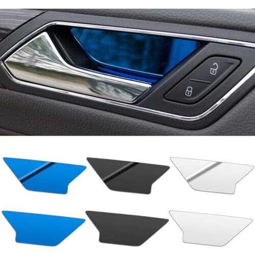 Car Stainless steel Styling Accessories Door Handle Wrist Bowl Trim Sticker Case For Volkswagen VW TOURAN 2016-2020