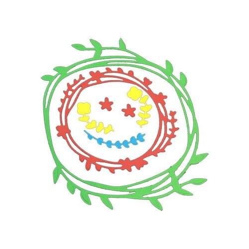 Julyarts Garss Face Scrapbooking Material Craft For DIY Scrapbooking Album Cards Paper Crafts Diecuts Embossing Template