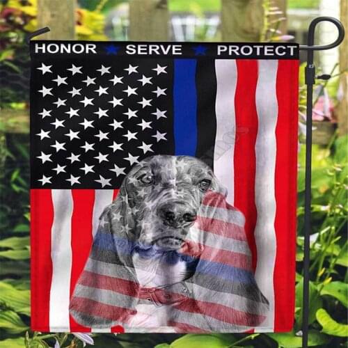 Bloodhound Flag 3D Full Printing Garden Flags Hanging House Flag Garden Flag Decoration Double-sided Printing