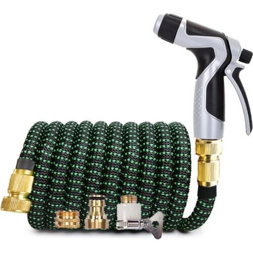 Multifunctional Household Car Wash Magic Hose Set High Pressure Water Gun Garden Irrigation Cleaning Adjustable Water Spray Gun