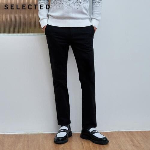 SELECTED Mens Slim Fit Slightly Stretch Micro-elasticity Pants S|419414511