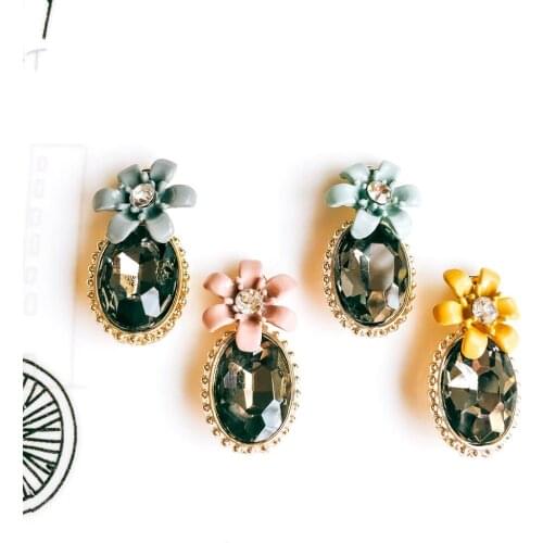 ZEROUP Mixed Color Pendant Charms Necklace Earring Accessories Necklace Supplies for Jewelry Diy Material 4pcs