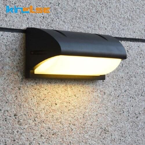Motion Sensor LED Wall Light Waterproof Porch Light Courtyard 18W 30W Modern Wall Lamp Garden Balcony Garden Outdoor Decoration