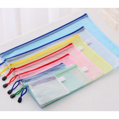 A4 A5 A6 Multifunction Document Bag Filing Products Pocket Folder Storage Bag for Students Office School File Folder Supplies