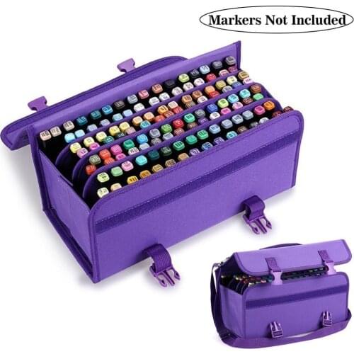 120 Holes Folding School Pencil Case Sketch Drawing Painting Pen Bag Portable Pencilcase Storage Box Stationery Estojo Escolar