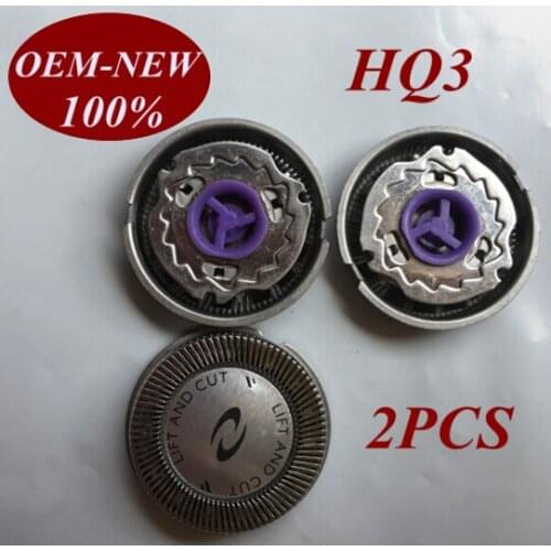 2Pcs HQ3 Replace head razor blade for Philips shaver HQ4 HQ54 HQ55 HQ56 HQ46 HQ4800 HQ4805 HQ4806 HQ4807 HQ4810 HQ4816 HQ4817