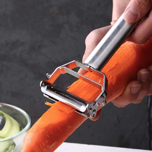 Grater household kitchen vegetable potato planer multi-function stainless steel kitchen fruit scraping knife peeler