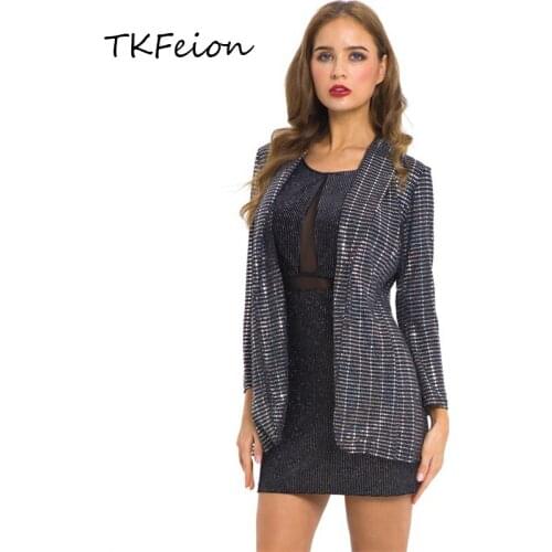 Женские пиджаки TKFeion China At AliExpress