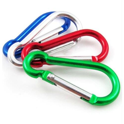 High Quality No. 5 Gourd-Shaped Aluminum Alloy Carabiner Outdoor Hanging Buckle Water Bottle Buckle
