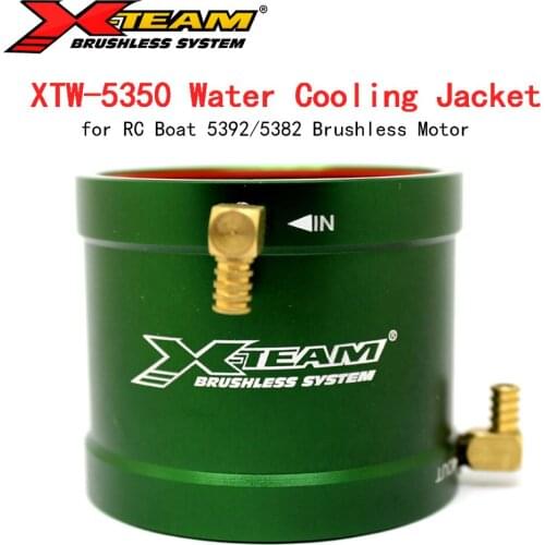 X-TEAM 5350 All-metal Water Cooling Jackets for RC Boat 5392 5382 Brushless Motor