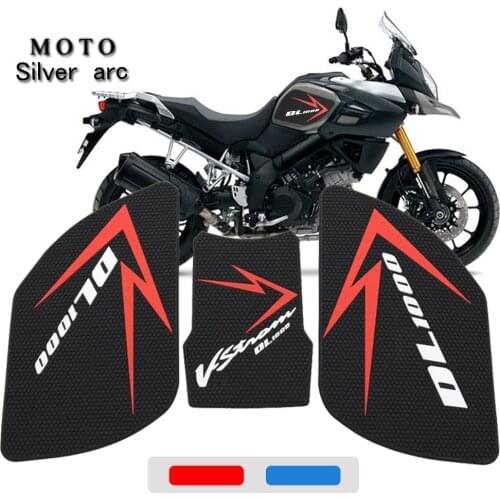 Motorcycle Protector Non Slip Tank Pad Tank Side Traction 3M Sticker FOR SUZUKI v-strom DL1000XT DL 1000 XT 2017-2019 2018