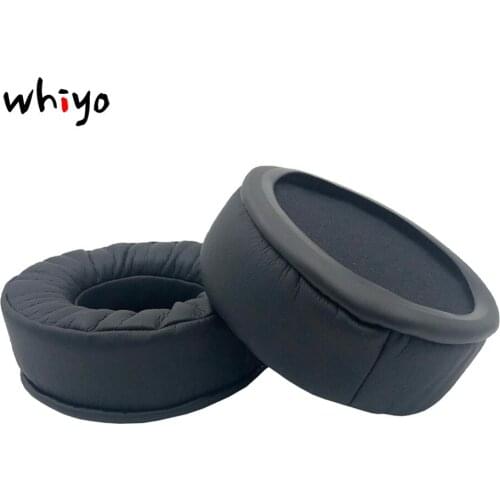 1 pair of Leather Replacement Ear Pads Pillow Earpads Foam Cushion Cover for Genuine Minelab Koss UR-30 Metal Detector Headset