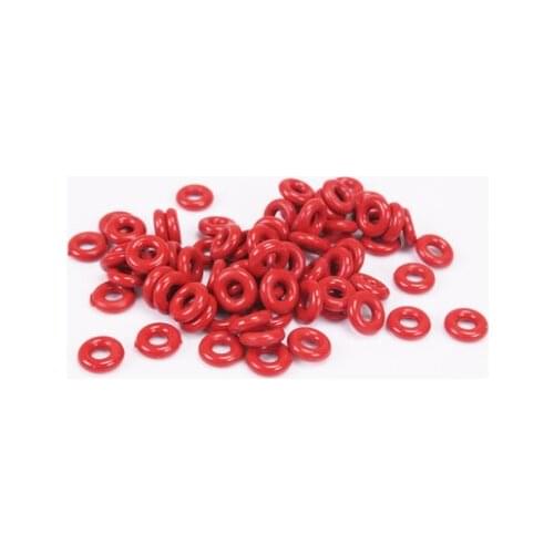 100pcs inner diameter 11.2/11.8/12.5/13.2/14/15/16/17/18x2.65mm silicone high temperature resistant o-ring