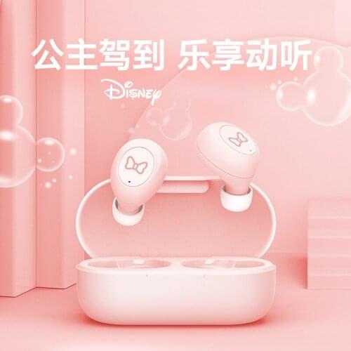 2021 Disneys wireless Bluetooth-compatible 5.0 in-ear sports running music call earbuds headset for iPhone OS