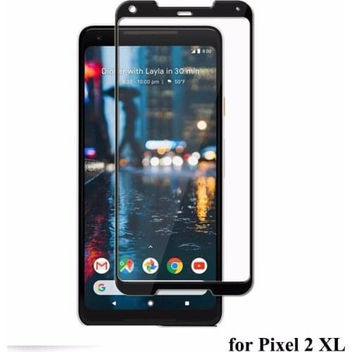 3D Cover [ Full Glass] For For Google Pixel 2 / Pixel 2 XL 5.5 Tempered Glass Film Screen Protector Cristal Templado