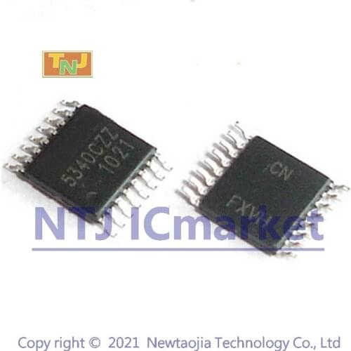5 PCS CS5340-CZZR TSSOP-16 CS5340CZZ 5340CZZ Multi-Bit Audio A/D Converter IC CHIP