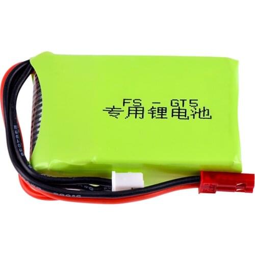 RC Model Part 2S 7.4V 1500mAh Lipo Battery for Flysky GT5 MC8B Remote Controller
