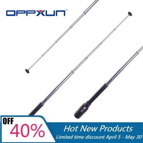 Black Durable Na-773 SMA- Female High Gain VHF/UHF Dual Band Rod Antenna For Baofeng UV5R UVB5/82 BF-888s Ham Radio Transceiver