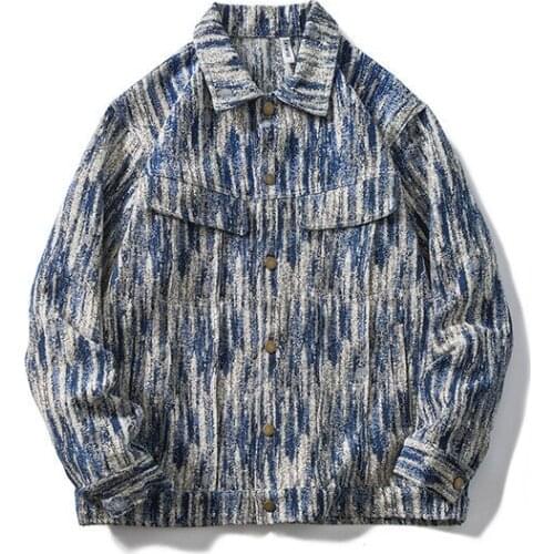 Go with the spring vintage denim comfy loose jacket student