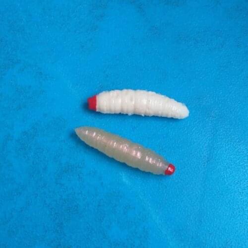 Lure soft Artificial bait fishing bread bug bionic grubs trout lure soft bait all for fishing two colors choose