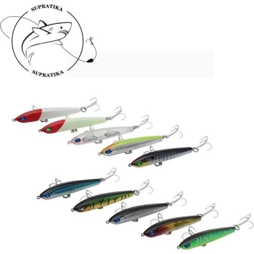 9g/75mm Artificial Pencil Sinking Freshwater Fishing Lure Hard Bait 3D Eyes Anti-Corrosion High Quality Plastic Fishing Bait