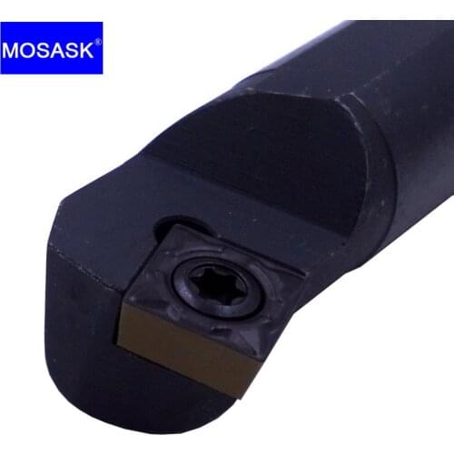 MOSASK SSKCR Boring Cutter S12M-SSKCR09 Adapter Blade Shank Cutting CNC Lathe Inner Hole Internal Turning Tools Holders
