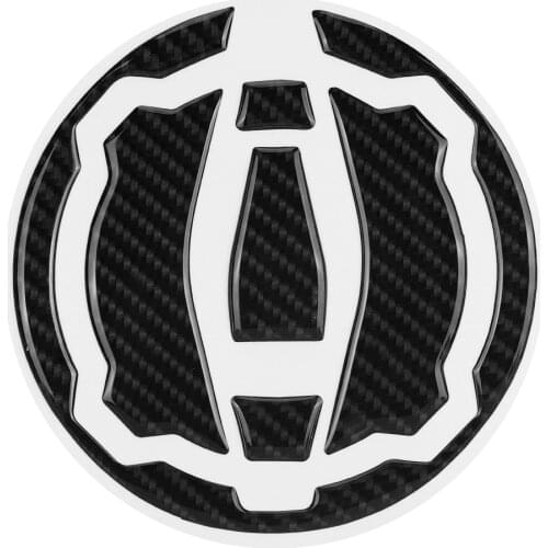 Carbon Fiber Motorcycle Gas Tank Cap Pad Cover Sticker Decals for KAWASAKI Z900 Z650 17-18