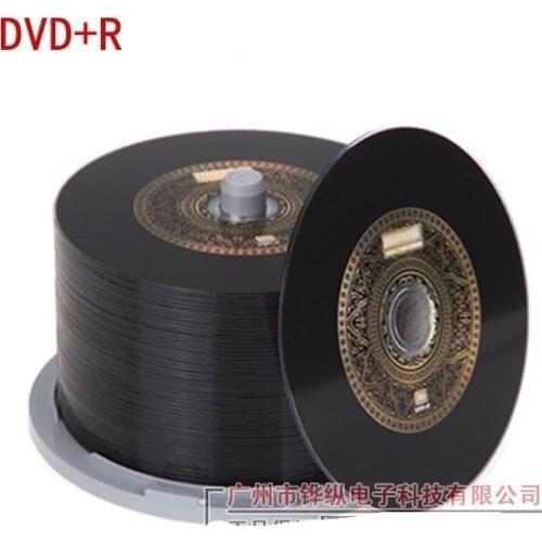 Wholesale 5 Discs 100% Authentic Blank 4.7 GB 16X DVD+R Gold Black Discs