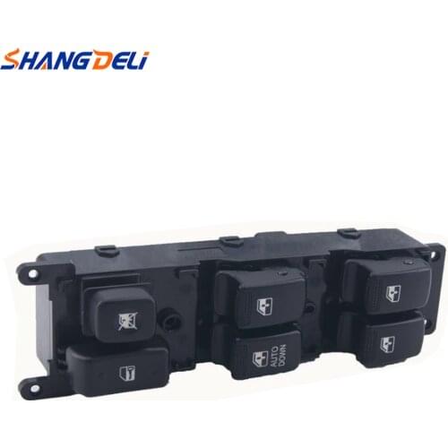 Window Lifter Switch Power Window Switch Suitable for Hyundai Kia Ruiou Automobile 2006-2010 93570-1G110