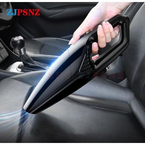 Handheld Vacuum Cordless Powerful Cyclone Suction Portable Rechargeable Cigarette Lighter Charging For Car Home Pet Hair