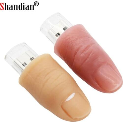 SHANDIAN Novelty Cartoon creative finger style 4GB 8GB 16GB 32GB 64GB Shark USB 2.0 Flash Drive Udisk Pen drive usb flash drive