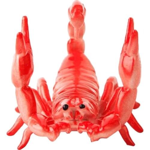 Stylish 3D Lobster-shaped Pen Holder Creative Cartoon Scorpions Outlook Desk Decoration Exquisite Gift for students Boys