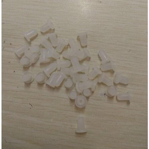 Vilaxh 50Pcs CISS Cartridge Rubber Plug Hollow Sealing Plug Cartridge Stopper CISS Fitting