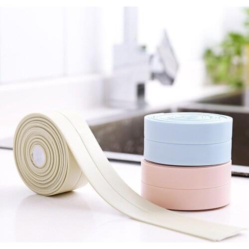 Waterproof Tape Gap Anti-mildew Stickers Bathroom Waterproof Stickers Bathroom Kitchen Corner Line Tape Beauty Seam Stickers