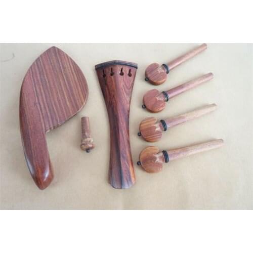 High-end viola acid branch wood accessories gills drag string plate piano shaft a set of exquisite workmanship viola accessories