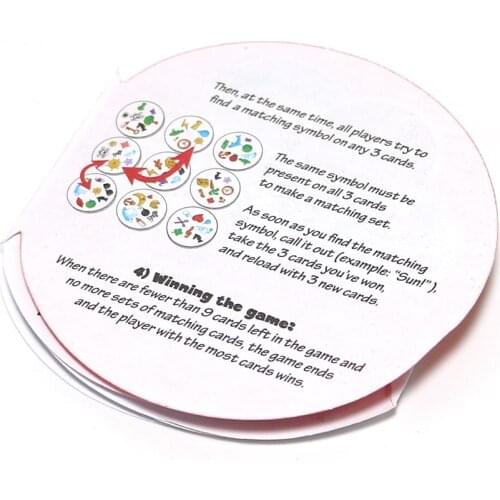 10 sets Playing Cards Holiday Family Party Gift board games flash pair sport with box fate