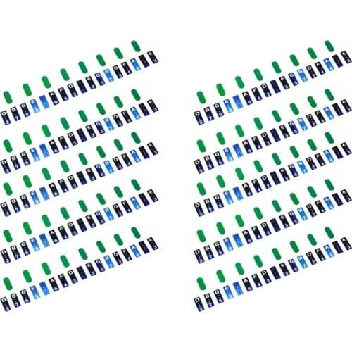 10Pcs Kalimba Scale Sticker Musical Note Sticker for Kalimba Thumb Piano Finger Percussion Kalimba Key Logo Sticker