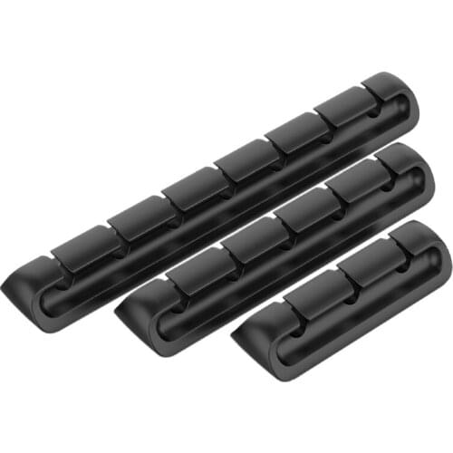 3 in 1 Desktop Cable Manager, for USB Charging Cable/Power Cable/Mouse Cable PC Office Home Wiring and Wiring Management